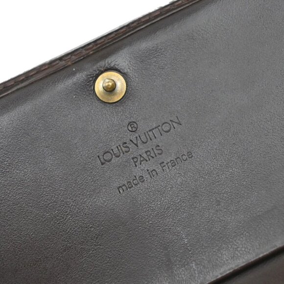 LOUIS VUITTON Portefeuille Tresor Bifold Wallet Epi Leather Brown M6350D 67EF050 - Picture 13 of 16